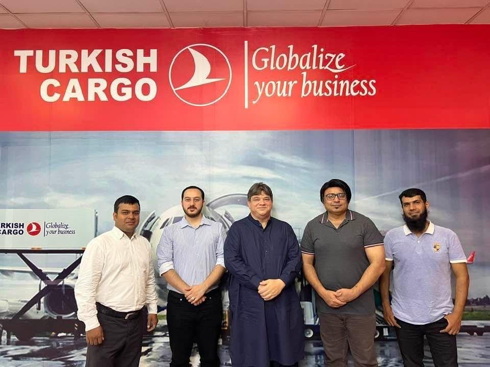 Lonesons Enterprises team with Turkish Cargo representatives